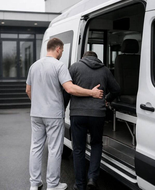 Организация медтранспортировки в Сосногорске от 5158 р. | Медзона