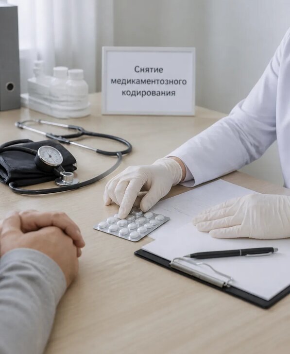 Снятие медикаментозного кодирования в Сосногорске от 5158 р. | Медзона